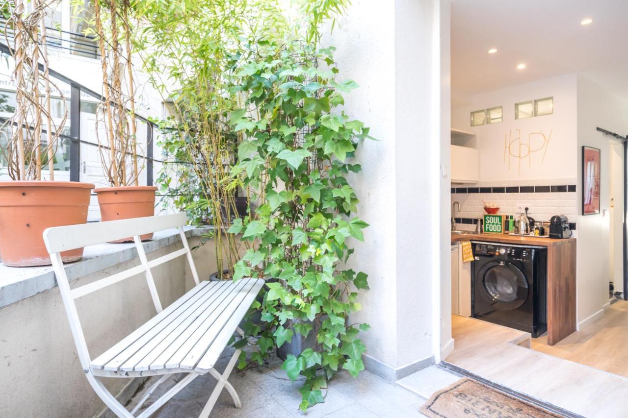 Happy Days - Eiffel Studio & Terrasse Apartment ปารีส ภายนอก รูปภาพ
